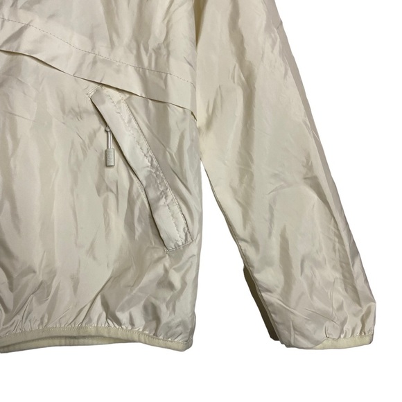 U.S. Polo Assn. White Lightweight Windbreaker Jacket Hooded Zippered Pockets M - Picture 8 of 16